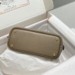 Replica Hermès Mini Bolide – Elephant Gray - top-grade luxury bag dupe