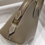 Replica Hermès Mini Bolide – Elephant Gray - 1:1 premium replica handbag