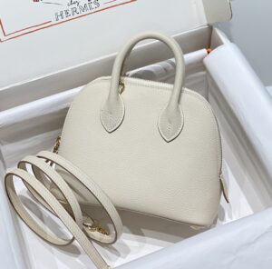 Replica Hermès Mini Bolide – White - 1:1 premium replica handbag