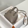 Replica Hermès Mini Bolide – Tin Gray - high-end replica designer purse