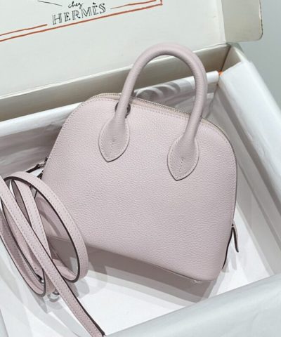Fake Hermès Mini Bolide – Purple - top-grade luxury bag dupe