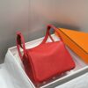 Fake Hermès Lindy Red - 1:1 premium replica handbag