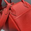 Fake Hermès Lindy Red - top-grade luxury bag dupe