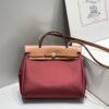 Fake Hermès Herbag 31Cm Bordeaux Red - 1:1 premium replica handbag
