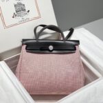 Replica Hermès Herbag 31Cm Pink - designer handbag clone