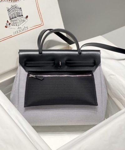 Replica Hermès Herbag 31Cm White - best quality fake designer bag