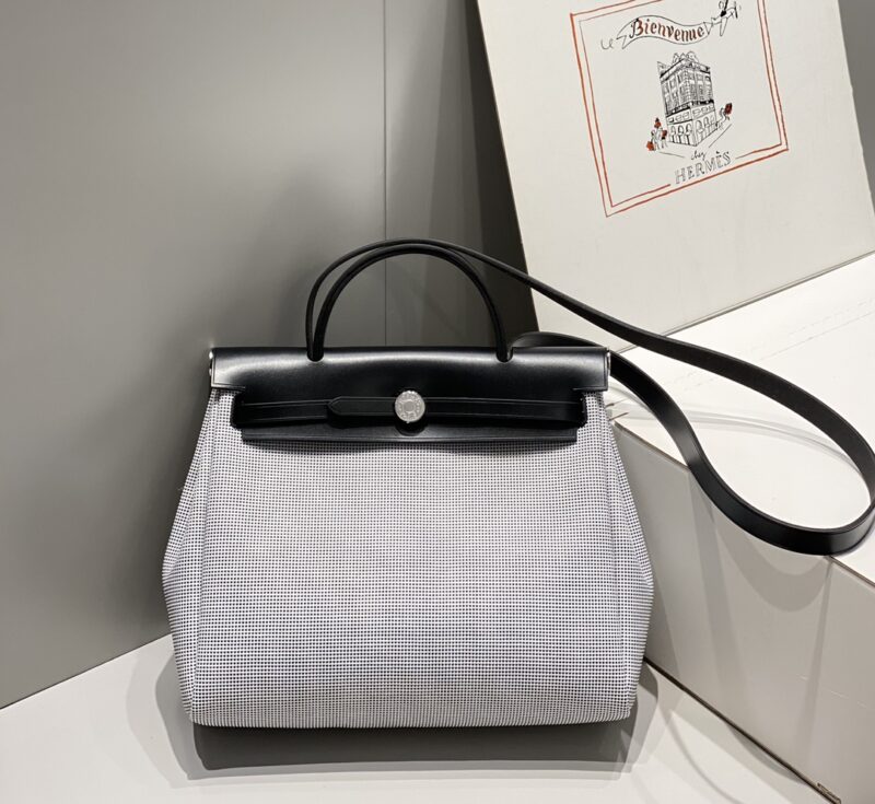 Replica Hermes Herbag 31cm White - affordable designer bags Replica Hermes Herbag 31cm White - affordable designer bags