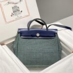 Replica Hermès Herbag 31Cm Green