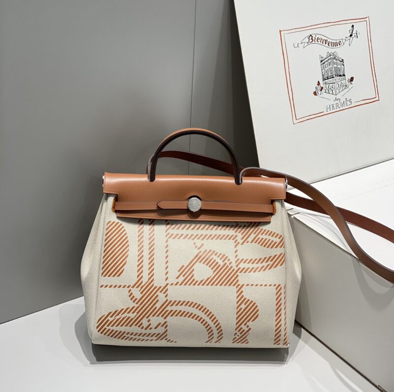 Replica Hermes Herbag 31cm Manic Bride Brown - affordable designer bags Replica Hermes Herbag 31cm Manic Bride Brown - affordable designer bags