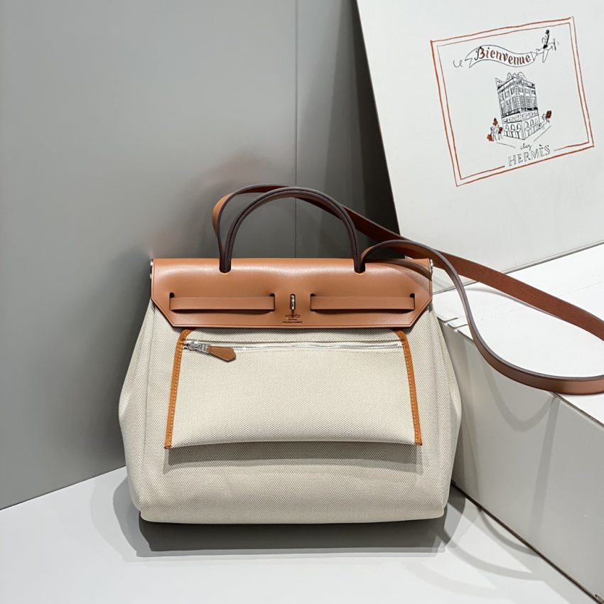 i1712046765_7555_5 Hermes Herbag 31cm Manic Bride Brown