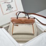 Replica Hermès Herbag 31Cm Manic Bride Brown - premium superclone handbag