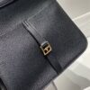 Fake Hermès Halzan Black - premium superclone handbag