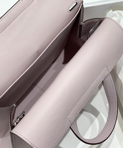 Fake Hermès Halzan Purple - premium superclone handbag