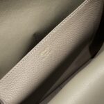 Replica Hermès Halzan Asphalt Gray