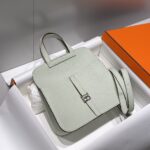 Replica Hermès Halzan Light Green