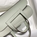 Replica Hermès Halzan Light Green