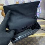 Replica Louis Vuitton Steamer Wearable Wallet Black Canvas