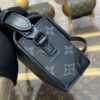 Fake Louis Vuitton Steamer Wearable Wallet Black Canvas - designer handbag clone