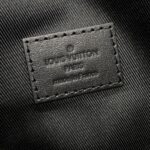 Replica Louis Vuitton Steamer Wearable Wallet Black Canvas