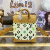 Fake Louis Vuitton Nano Steamer Brown - designer handbag clone