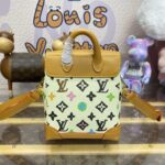 Replica Louis Vuitton Nano Steamer Brown