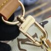 Fake Louis Vuitton Nano Steamer Brown - premium superclone handbag