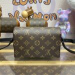 Replica Louis Vuitton Steamer Wearable Wallet Brown - premium superclone handbag