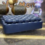 Replica Louis Vuitton Trio Messenger Blue&White - high-quality designer bag dupe