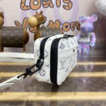 Replica Louis Vuitton Alpha Messenger White Canvas - high-quality designer bag dupe