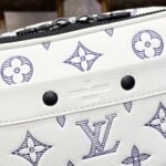 Replica Louis Vuitton Alpha Messenger White Canvas - high-quality designer bag dupe