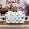 Fake Louis Vuitton Alpha Messenger White Canvas - ultra-realistic fake purse