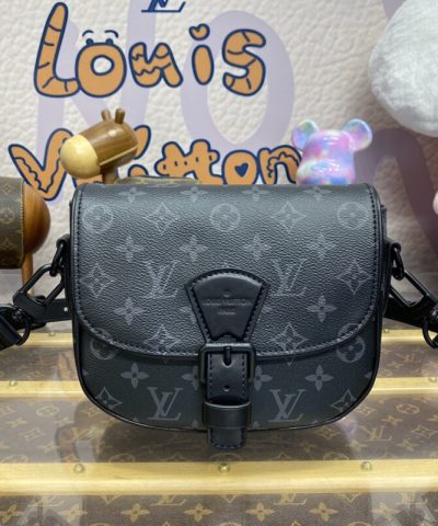 Fake Louis Vuitton Messenger Black - elite factory replica handbag