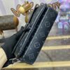 Replica Louis Vuitton Wearable Wallet Black - ultra-realistic fake purse