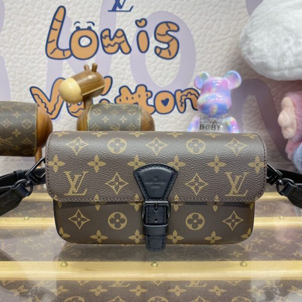 Replica Louis Vuitton Montsouris Wearable Wallet - high-quality designer bag dupe