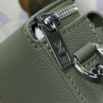 Replica Louis Vuitton Pilot Wearable Wallet Green - top-grade luxury bag dupe