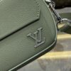 Replica Louis Vuitton Pilot Wearable Wallet Green - high-end replica designer purse