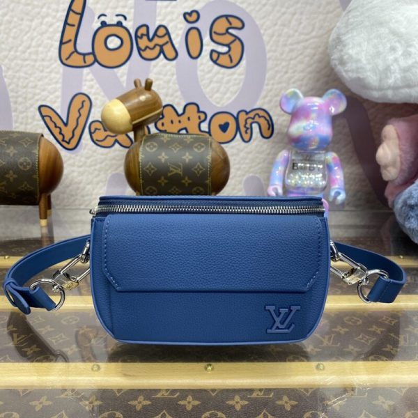 Replica Louis Vuitton Pilot Wearable Wallet Blue