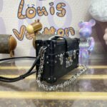 Replica Louis Vuitton Petite Malle Black