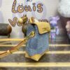 Fake Louis Vuitton Nano Steamer Denim - affordable luxury replica bag