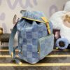 Fake Louis Vuitton Montsouris Denim - premium superclone handbag