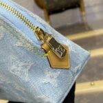 Replica Louis Vuitton Pochette Cosmétique Denim - high-end replica designer purse