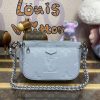 Fake Louis Vuitton Multi Pochette Accessoires Light Blue - high-quality designer bag dupe