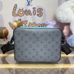 Replica Louis Vuitton Trio Messenger Grey&Tiffany