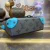 Fake Louis Vuitton Steamer Wearable Wallet Grey - premium superclone handbag