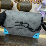 Replica Louis Vuitton Steamer Wearable Wallet Grey - 1:1 premium replica handbag