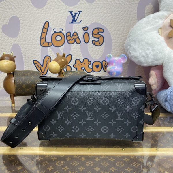 Replica Louis Vuitton Soul Trunk East West Black - high-end replica designer purse
