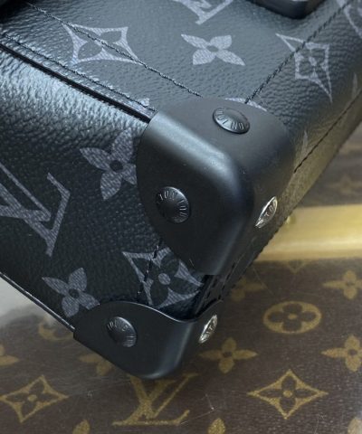 Replica Louis Vuitton Soul Trunk Cross – Body Black - premium superclone handbag