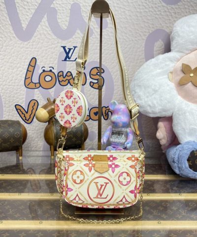 Fake Louis Vuitton Multi Pochette Accessoires Orange - best quality fake designer bag