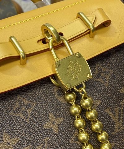 Replica Louis Vuitton Steamer Brown - best quality fake designer bag