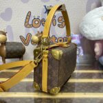 Replica Louis Vuitton Soul Trunk East West Brown - premium superclone handbag